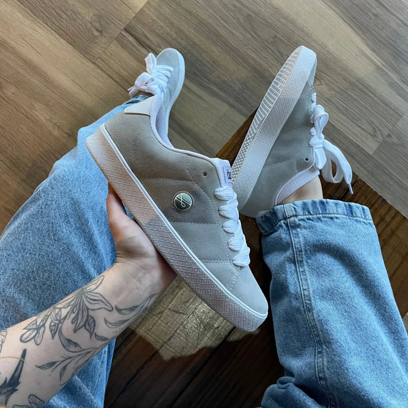 Öus Dots Cinza Branco Essencial